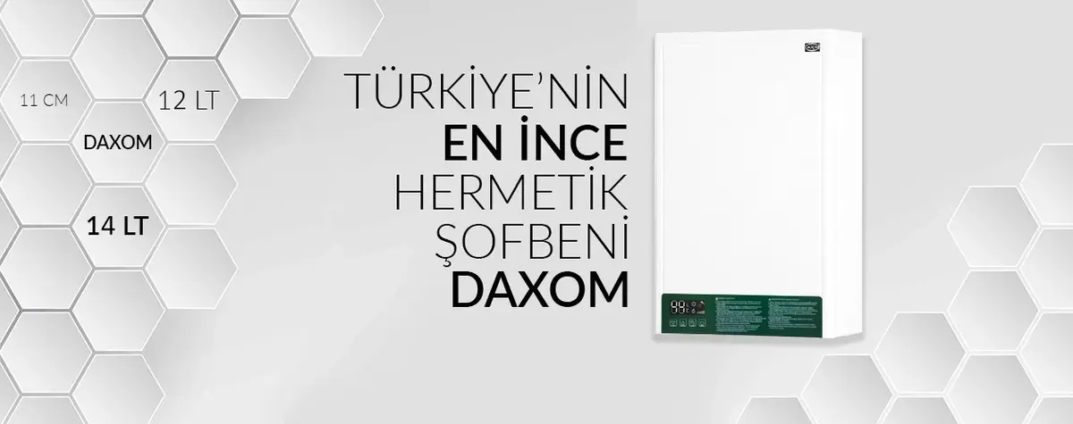 Daxom Hermetik Şofben